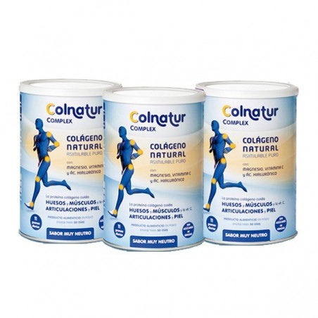 Colnatur® Complex colágeno natural sabor muy neutro triplo oferta