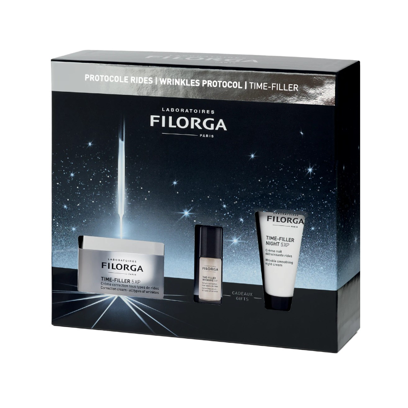 Cofre Filorga Time-Filler 5XP + Serum Intensive 5XP 5ml+ Time Filler Night 5XP 14ml Cofre Filorga Time-Filler 5XP + Serum Intensive 5XP 5ml+ Time Filler Night 5XP 14ml