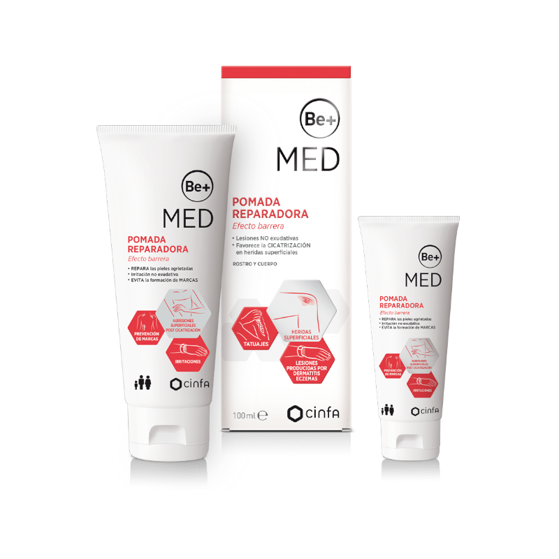Be+ Med Lesiones cutáneas