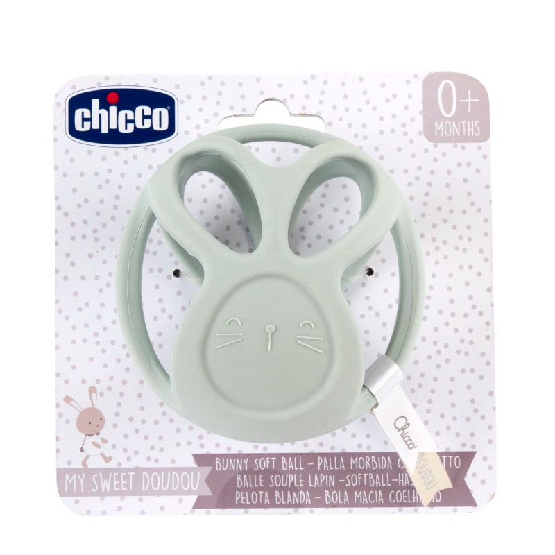 Chicco Pelota Suave Conejito 0+ Meses
