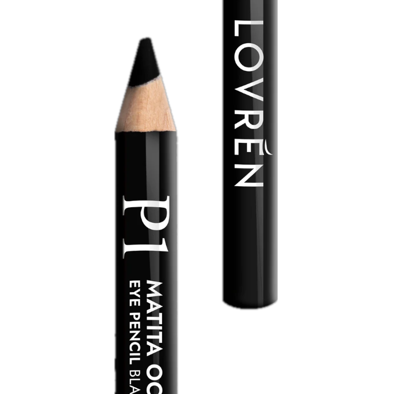 Lovrén P1 Lápiz de Ojos Negro Fijo