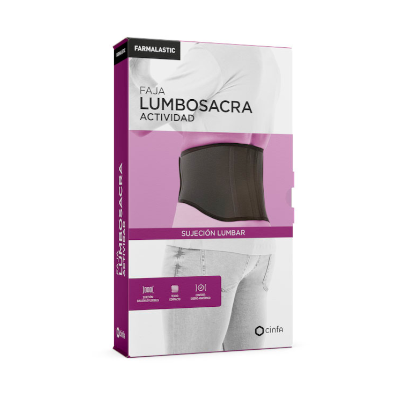 Faja lumbar reforzada Farmalastic