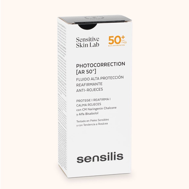 Protección solar para piel con rojeces